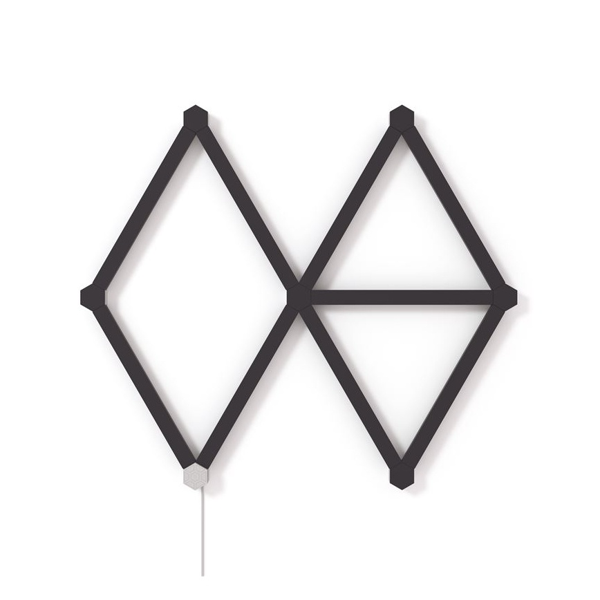 Nanoleaf - Rööpakatete komplekt LINES 9 tk must matt