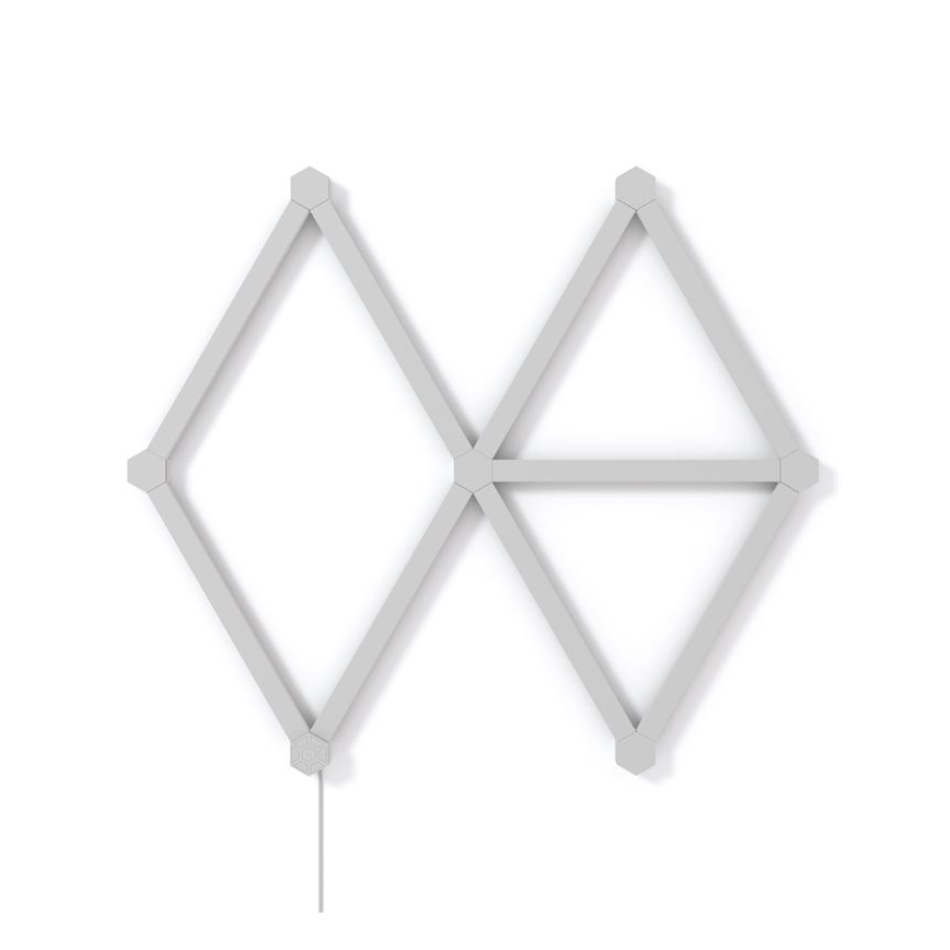 Nanoleaf - KOMPLEKT 9x LED RGBW Hämardatav siin LINES LED/2W/230V 1200-6000K Wi-Fi