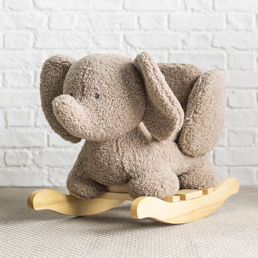 Nattou - Kiikhobu TEDDY elevant pruun