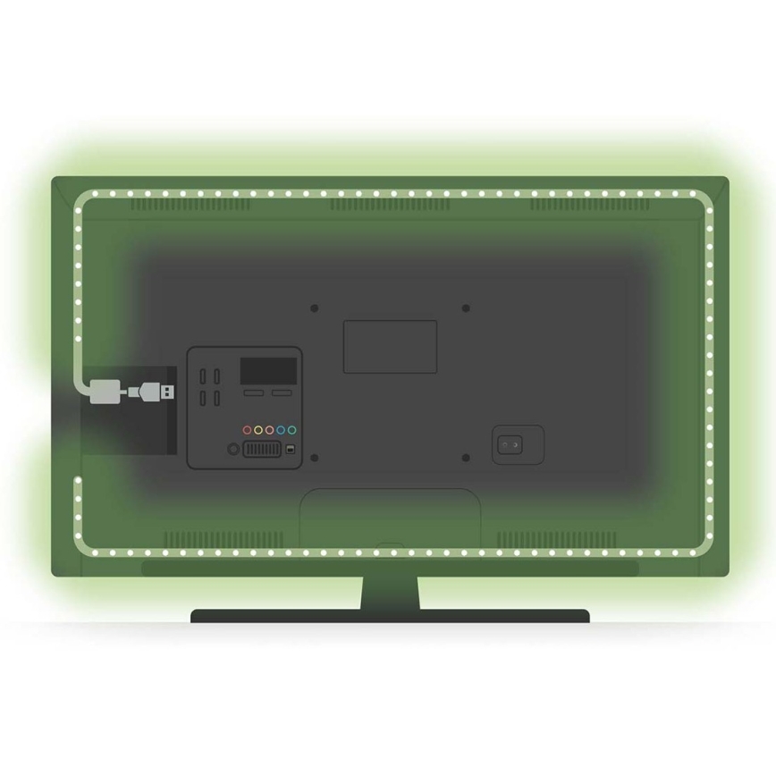 LED RGB Hämardatav riba SmartLife 2,4m LED/4W/5V