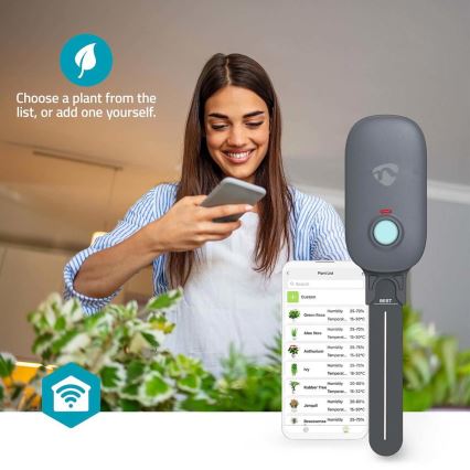 Pinna niiskusandur 3xAAA Wi-Fi Tuya IP55