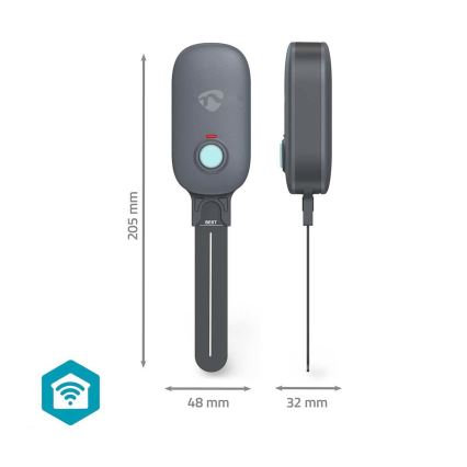 Pinna niiskusandur 3xAAA Wi-Fi Tuya IP55