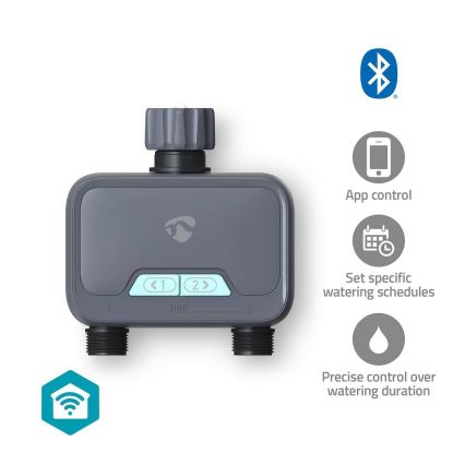 Veevooluregulaator 4xAA Wi-Fi Tuya IP54