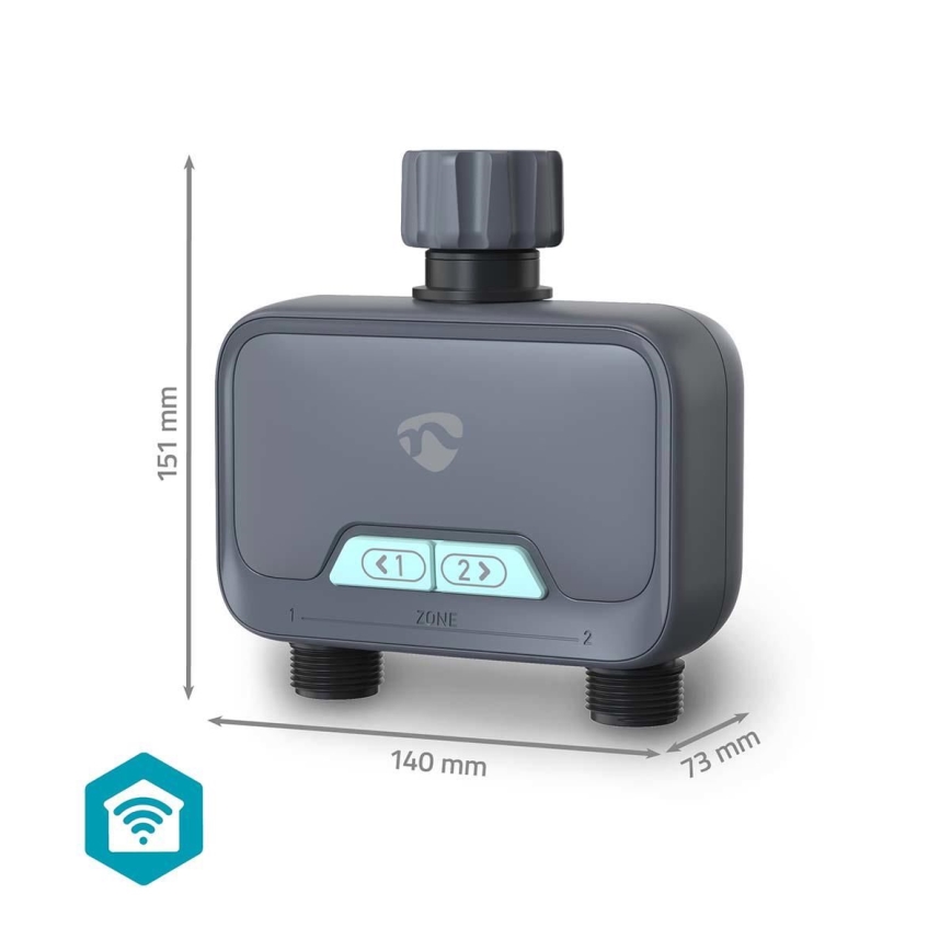 Veevooluregulaator 4xAA Wi-Fi Tuya IP54