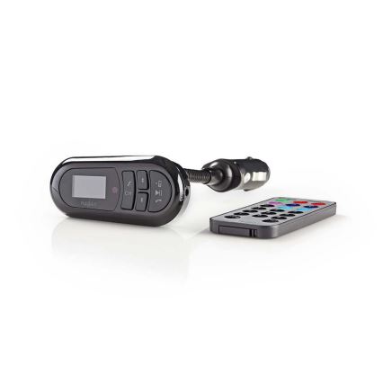 Nedis CATR100BK - FM transmitter + Bõuetooth/MP3/12V puldiga