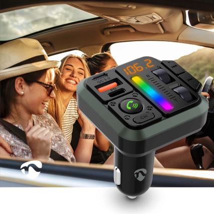 FM auto raadiosaatja käed-vabad funktsiooniga
