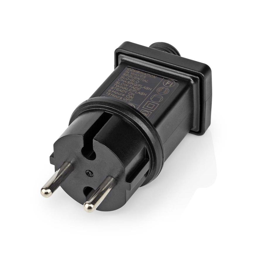 LED väline valguskett 1512xLED/7 funktsiooni 14m IP44 soe valge