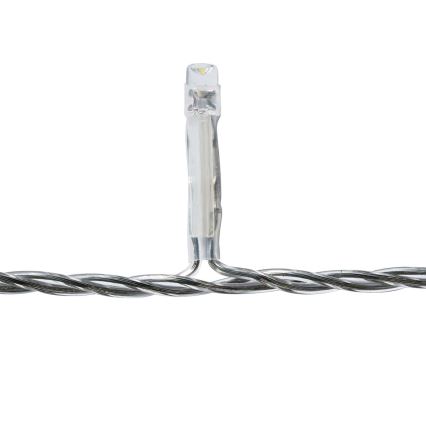 LED välistingimustes valguskardin 180×LED, 7-funktsiooniline, 10,9 m, IP44, külmvalge