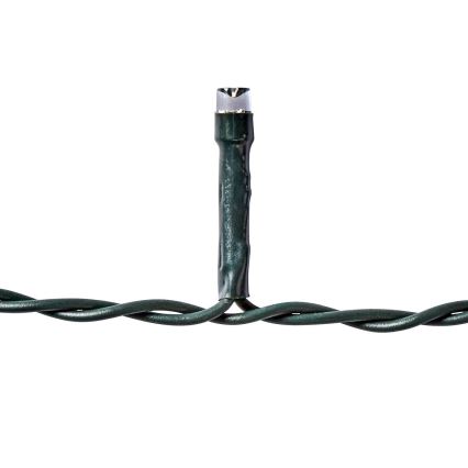 LED-valguskardin väliseks kasutamiseks 360xLED/7 funktsiooni 14m IP44 soe valge