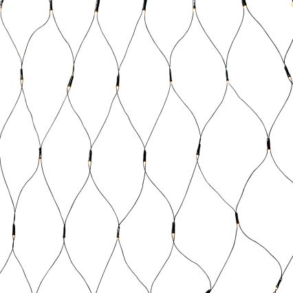 LED valguskardin välistingimustesse 160xLED/7 funktsiooni 5m IP44 soe valge