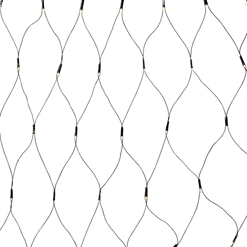 LED valguskardin välistingimustesse 160xLED/7 funktsiooni 5m IP44 soe valge