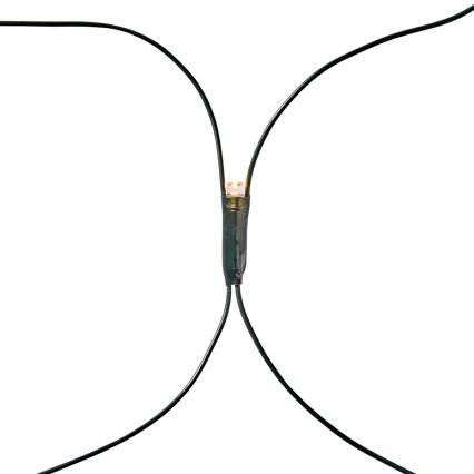 LED valguskardin välistingimustesse 160xLED/7 funktsiooni 5m IP44 soe valge