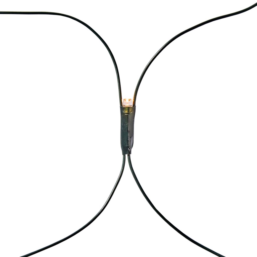 LED valguskardin välistingimustesse 160xLED/7 funktsiooni 5m IP44 soe valge