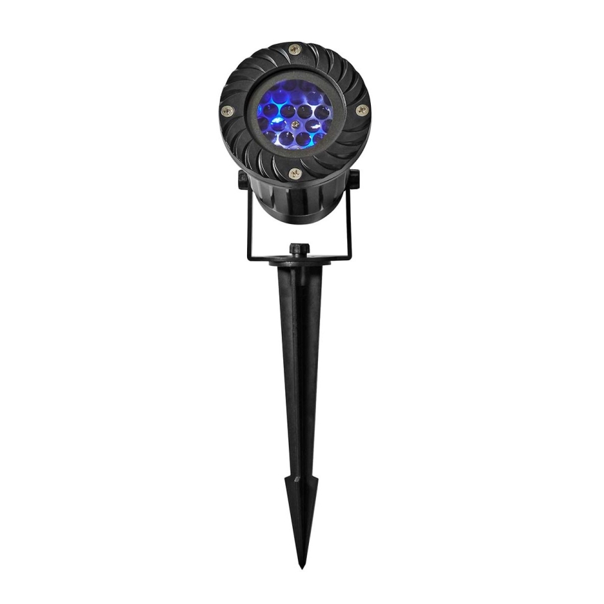 LED Väli jõuluteemaline lumehelbe projektor 5W/230V IP44