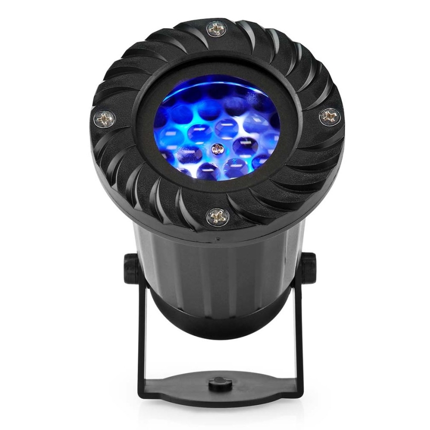 LED Väli jõuluteemaline lumehelbe projektor 5W/230V IP44