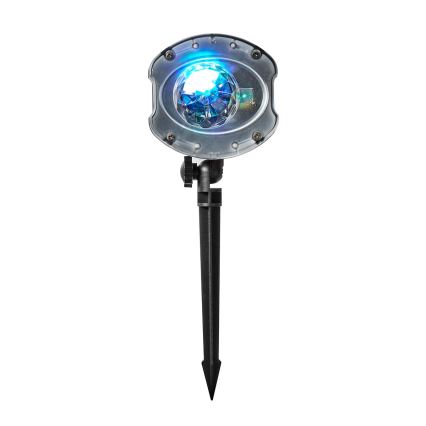 LED Laser projektor 6W/230V IP65 + pult