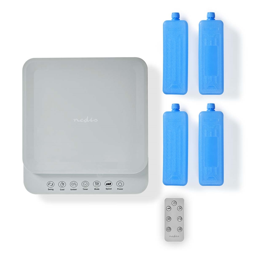 Õhujahuti 65W/230V Wi-Fi Tuya valge + kaugjuhtimispult