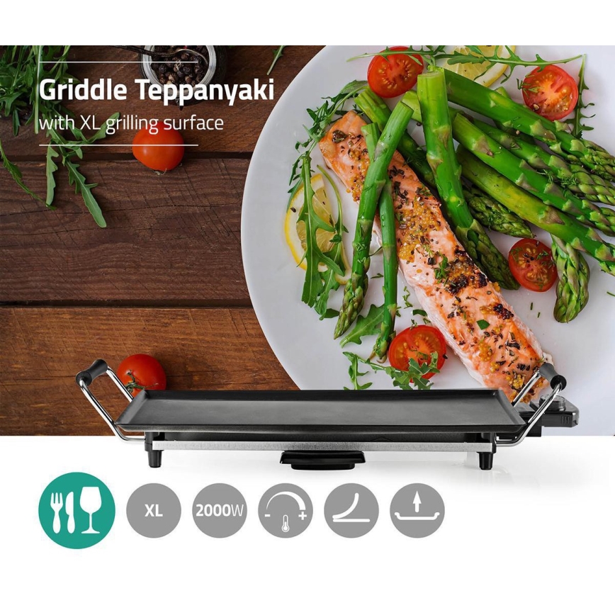 Köögigrill Teppanyaki 2000W/230V
