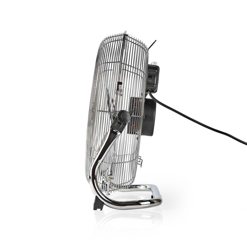 Põrandaventilaator 80W/230V läikiv kroom