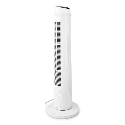 Põrandaventilaator 50W/230V valge + kaugjuhtimispult