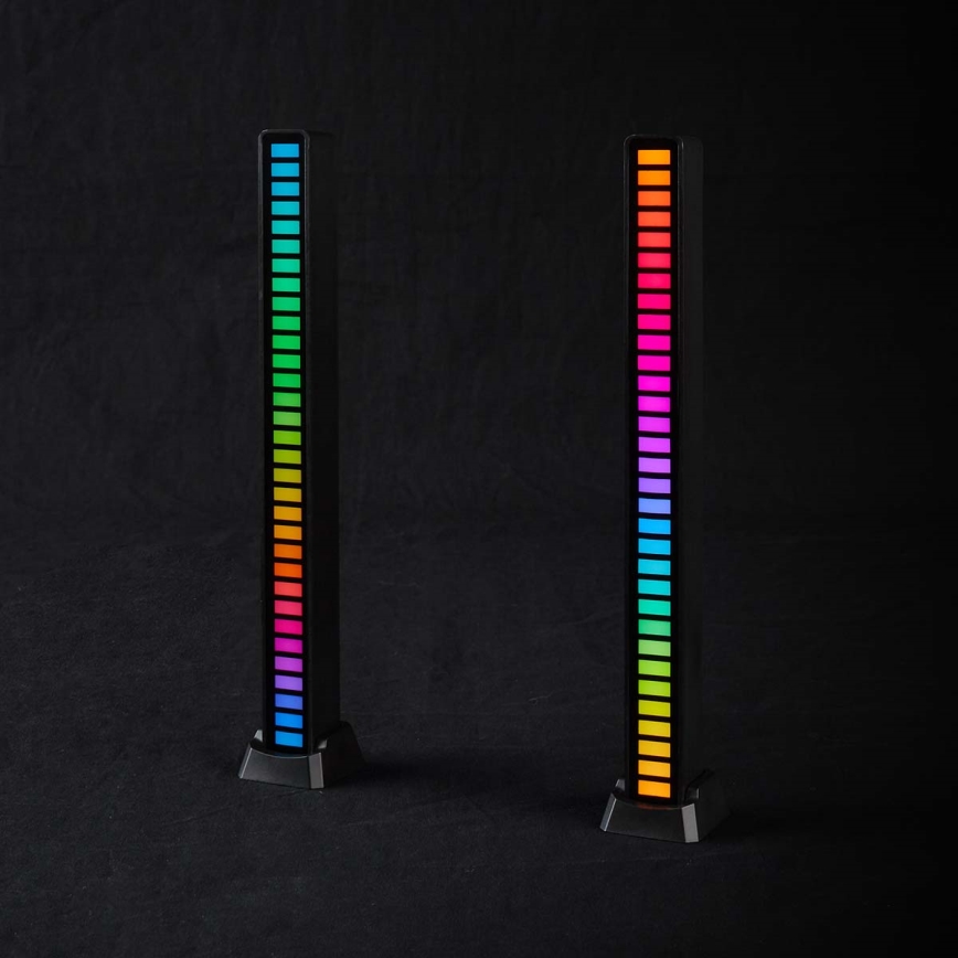 Komplekt 2x LED RGB Laetav laualamp LED/250 mAh