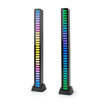 Komplekt 2x LED RGB Laetav laualamp LED/250 mAh