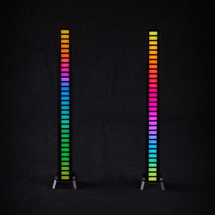 Komplekt 2x LED RGB Laetav laualamp LED/250 mAh