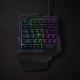 LED RGB Mänguri ühe-käe klaviatuur 5V
