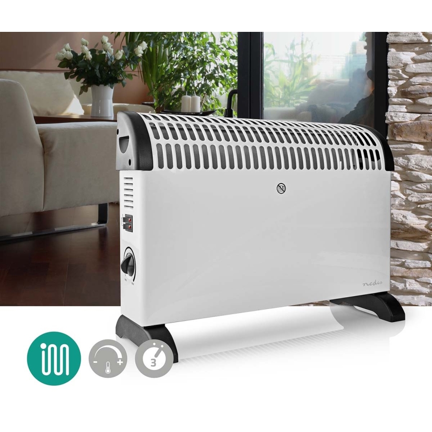 Konvektsioonküttekeha 750-1250-2000W/230V