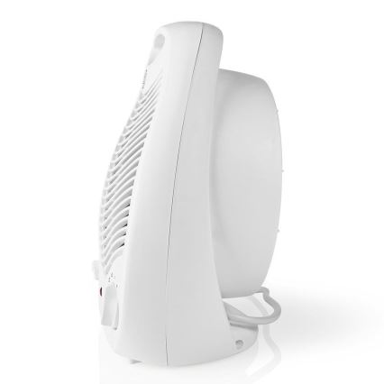 Nedis HTFA13CWT - Lauaventilaator küttekehaga 2000W/230V