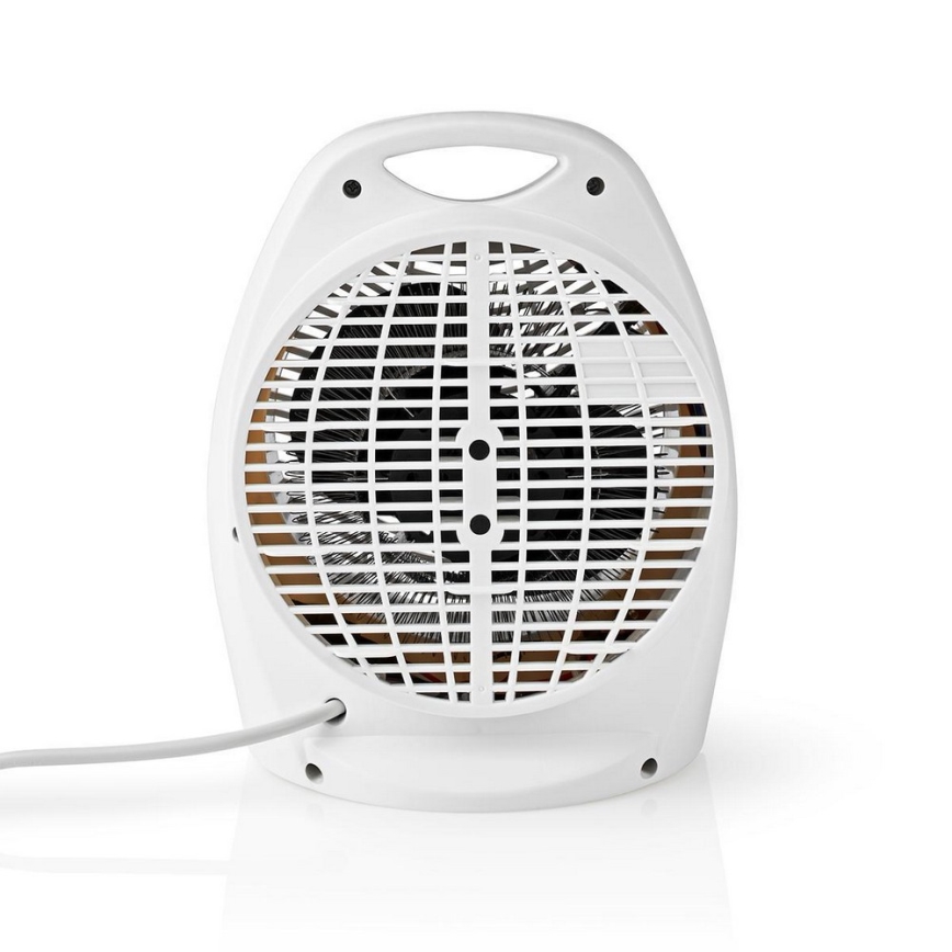 Nedis HTFA13CWT - Lauaventilaator küttekehaga 2000W/230V