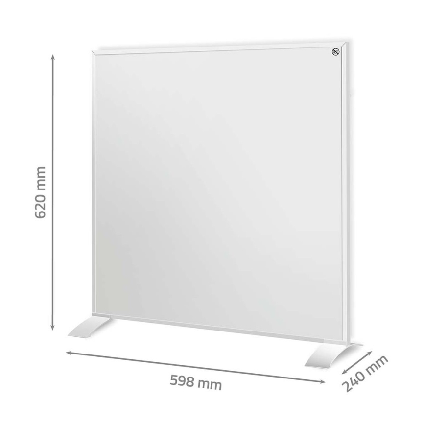 Infrapuna küttepaneel 350W/230V 59,8x62 cm IP44 Wi-Fi Tuya + kaugjuhtimispult