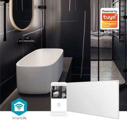 Infrapuna soojuspaneel 700W/230V 120x62 cm IP44 Wi-Fi Tuya + kaugjuhtimispult