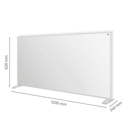 Infrapuna soojuspaneel 700W/230V 120x62 cm IP44 Wi-Fi Tuya + kaugjuhtimispult