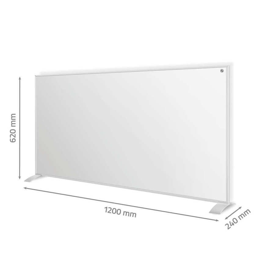 Infrapuna soojuspaneel 700W/230V 120x62 cm IP44 Wi-Fi Tuya + kaugjuhtimispult