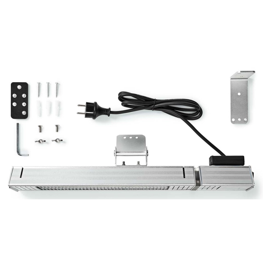 Väli küttekeha 100W/2000W/230V IP65 + pult