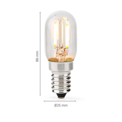 LED Kubu pirn T25 E14/2W/230V 2700K