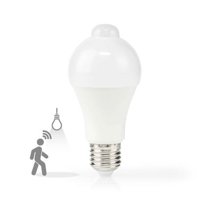LED-pirn liikumis- ja hämaruseanduriga A60 E27/4,9W/230V 3000K