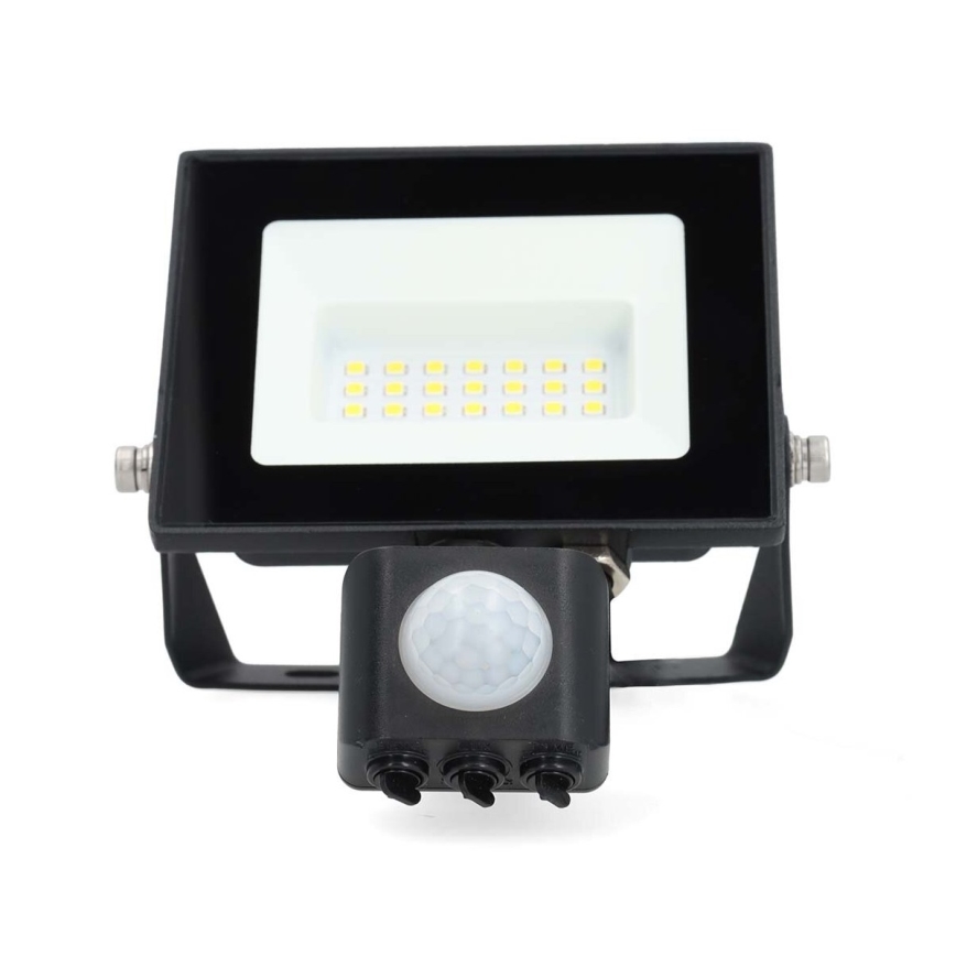 LED-reflektor liikumisanduriga LED/20W/230V 4000K IP44