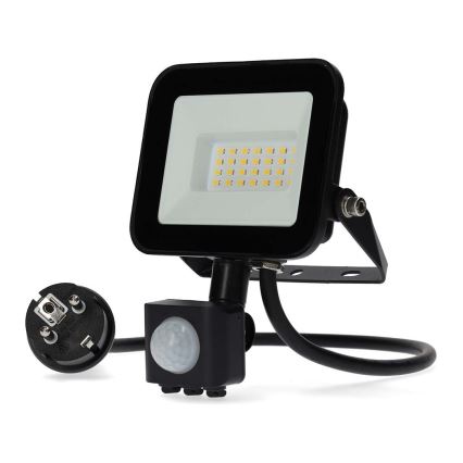 LED-reflektor liikumisanduriga LED/20W/230V 4000K IP44