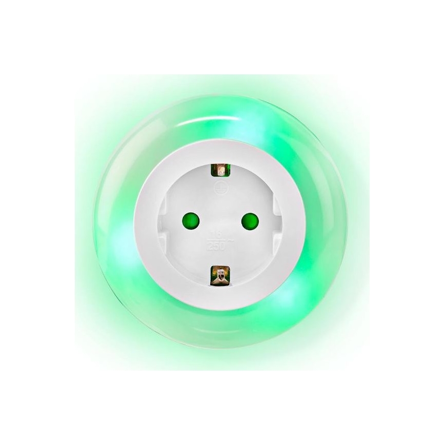 LED Öövalgusti anduriga LED/0,6W/230V