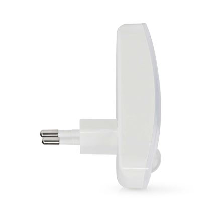 LED Navigatsioontuli pistikupessa koos liikumis- ja hämardusanduriga LED/0,55W/230V valge