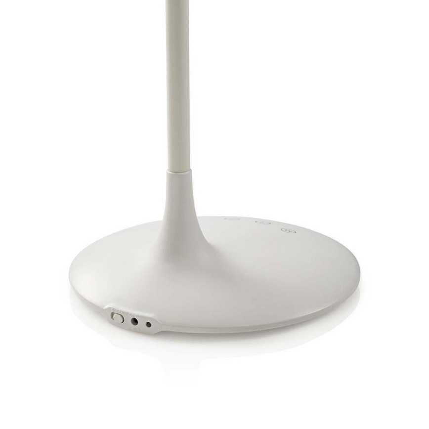 LED Hämardatav laualamp LED/6W/5V 2200 mAh valge