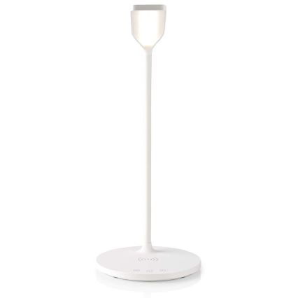 LED Hämardatav puutetundlik paindlik laualamp koos 15W juhtmevaba laadimine Qi LED/5,5W/230V 2700-6500K valge