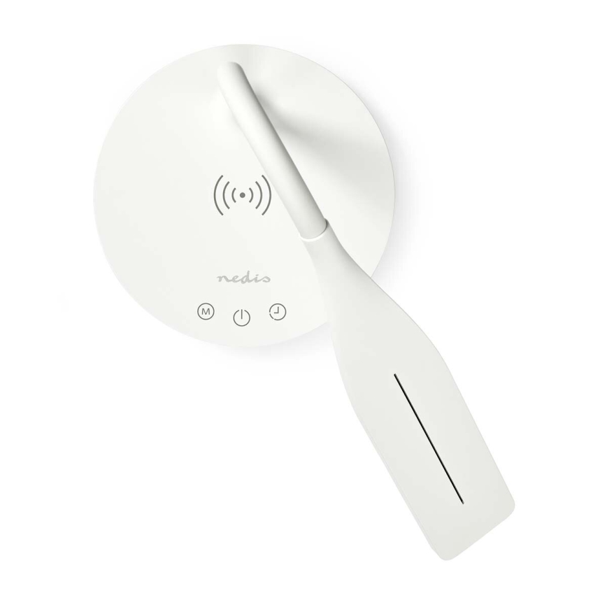 LED Hämardatav puutetundlik paindlik laualamp koos 15W juhtmevaba laadimine Qi LED/5,5W/230V 2700-6500K valge