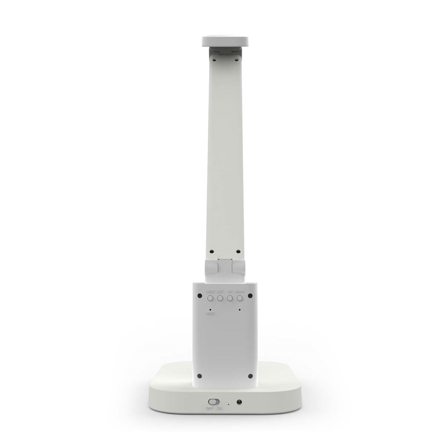 Hämardatav laetav puutetundlik LED-laualamp ekraaniga LED/7,5W/1200 mAh 3000/4000/5700K CRI 90 valge