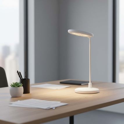 LED hämardatav laetav puutelamp peegliga LED/6W/1200 mAh 3000/4000/5700K CRI 90 valge