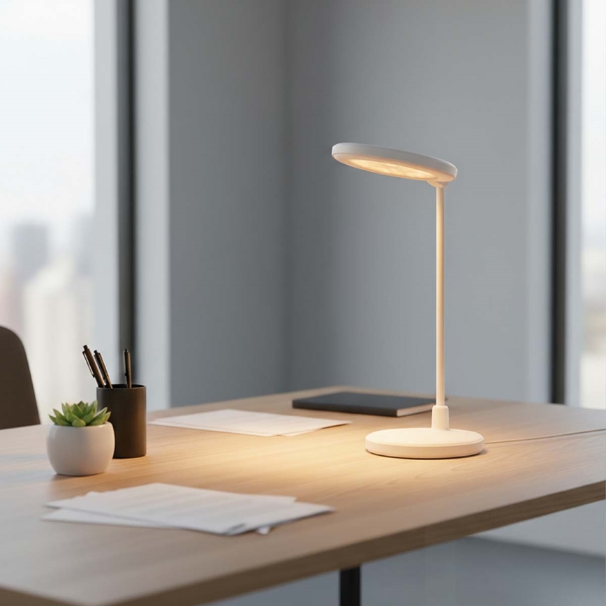LED hämardatav laetav puutelamp peegliga LED/6W/1200 mAh 3000/4000/5700K CRI 90 valge