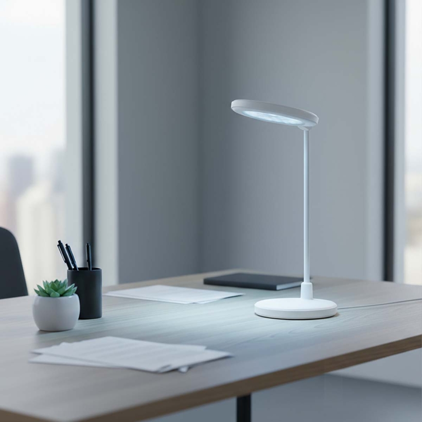 LED hämardatav laetav puutelamp peegliga LED/6W/1200 mAh 3000/4000/5700K CRI 90 valge