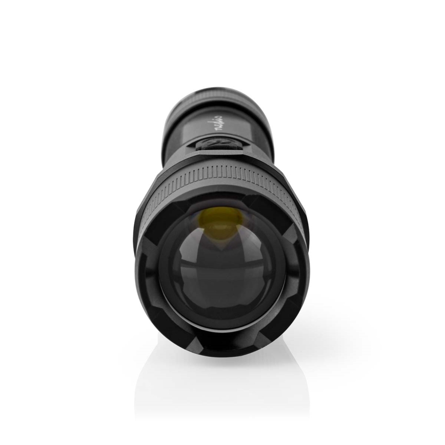 LED hämardatav laetav alumiiniumist taskulamp LED/10W/5V 2200 mAh IPX4 must